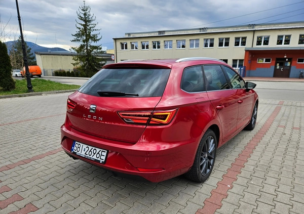Seat Leon cena 60900 przebieg: 95600, rok produkcji 2018 z Moryń małe 232